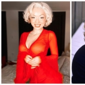 Fama de Hollywood: el doble de Marilyn Monroe del Reino Unido se convirtió en una estrella de las redes sociales