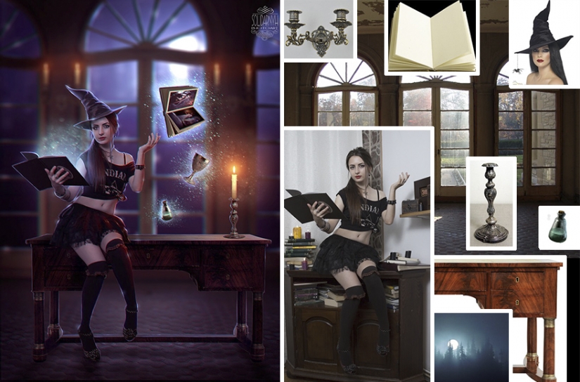 Fantasy works of a Ukrainian photographer