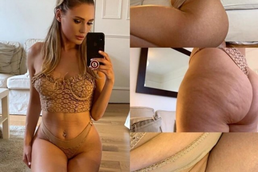 Fashion brand showed how models look in reality Fashion brand showed how models look in reality