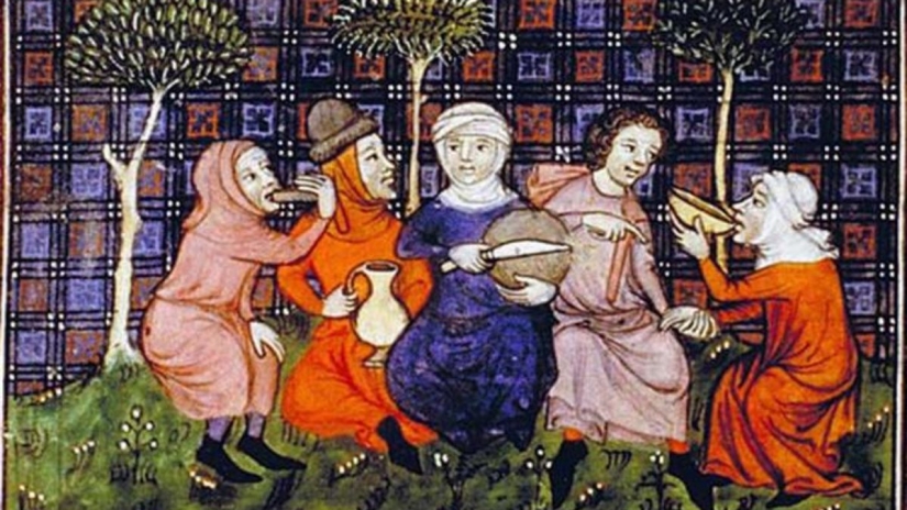 Fast food and beer: how to eat people of the middle Ages every day?