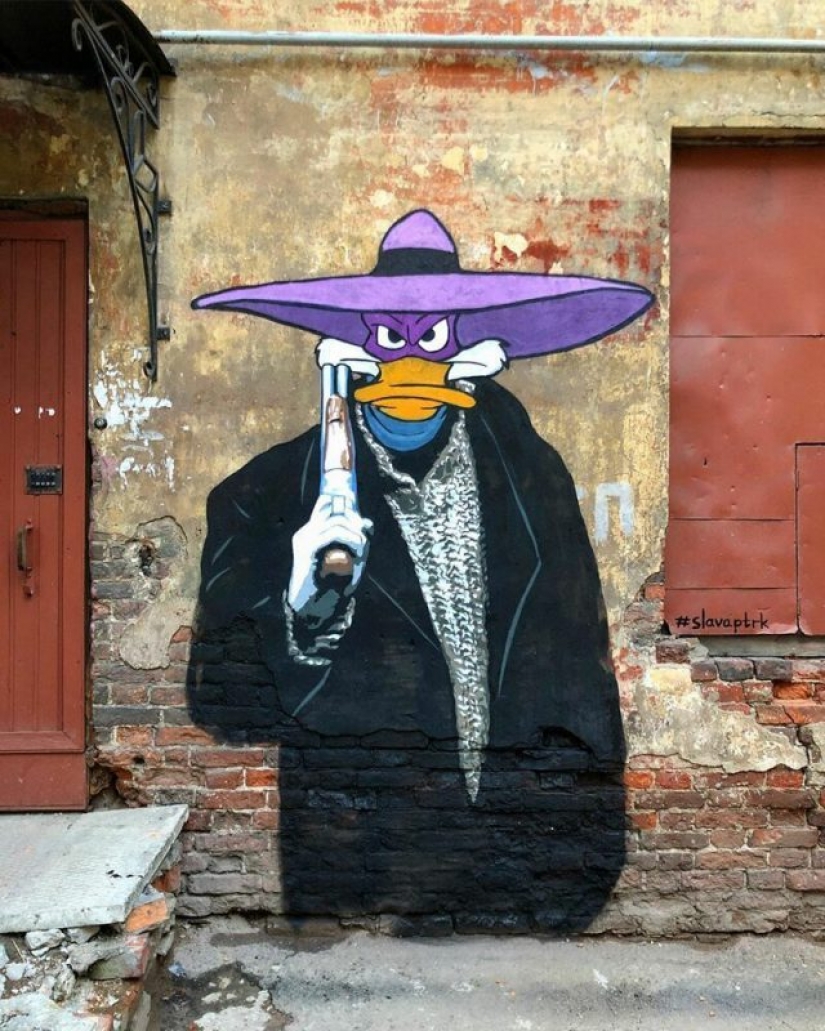 Features of Russian street art: graffiti with a personal touch from Slava Ptrk Features of Russian street art: graffiti with a personal touch from Slava Ptrk