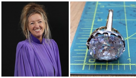 Feliz ignorancia: la piedra en el anillo que en el mercado de pulgas, que resultó ser un diamante en un millón de