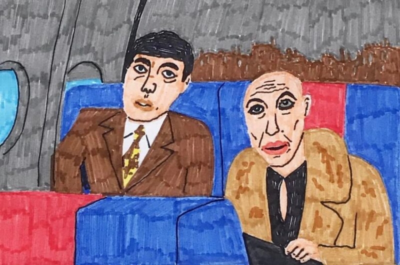 Felt-tip pen maker Turben and his handmade posters for movies