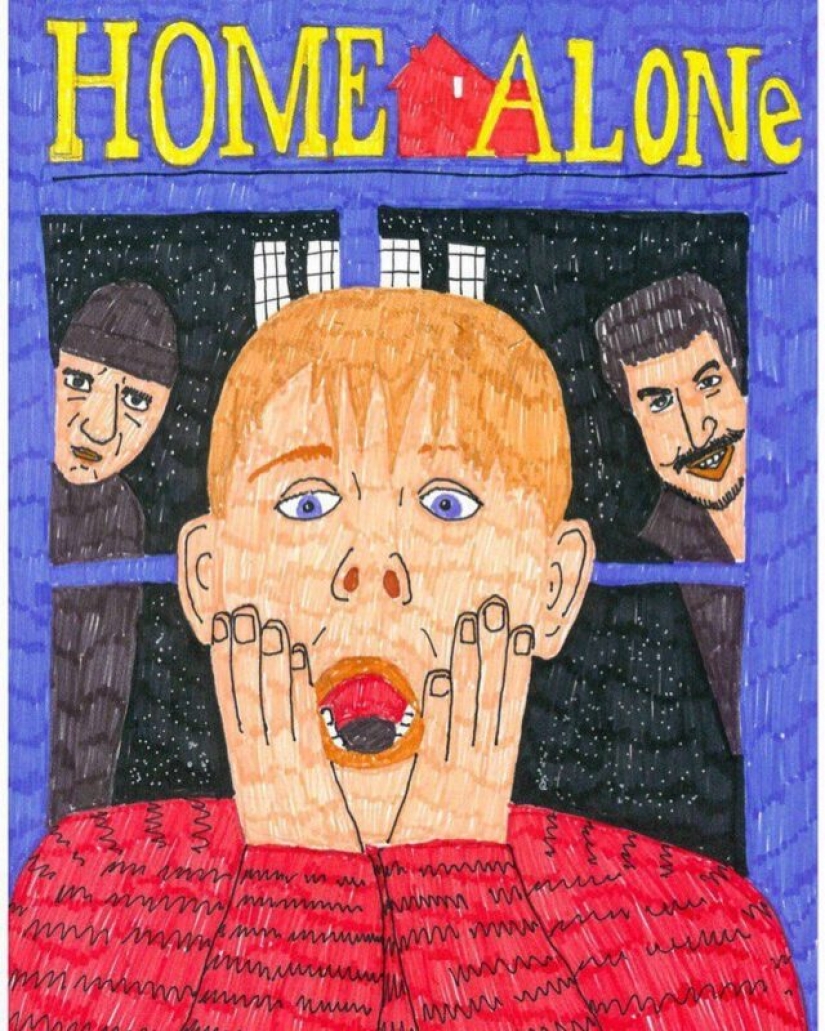 Felt-tip pen maker Turben and his handmade posters for movies