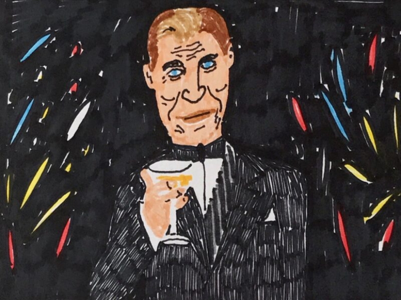 Felt-tip pen maker Turben and his handmade posters for movies