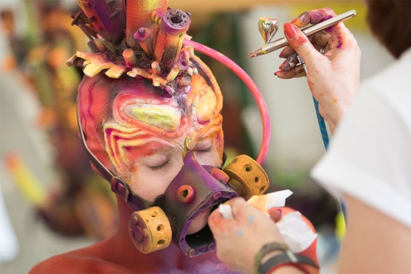 Festival Mundial de Bodypainting: modelos transformados en increíbles obras de arte
