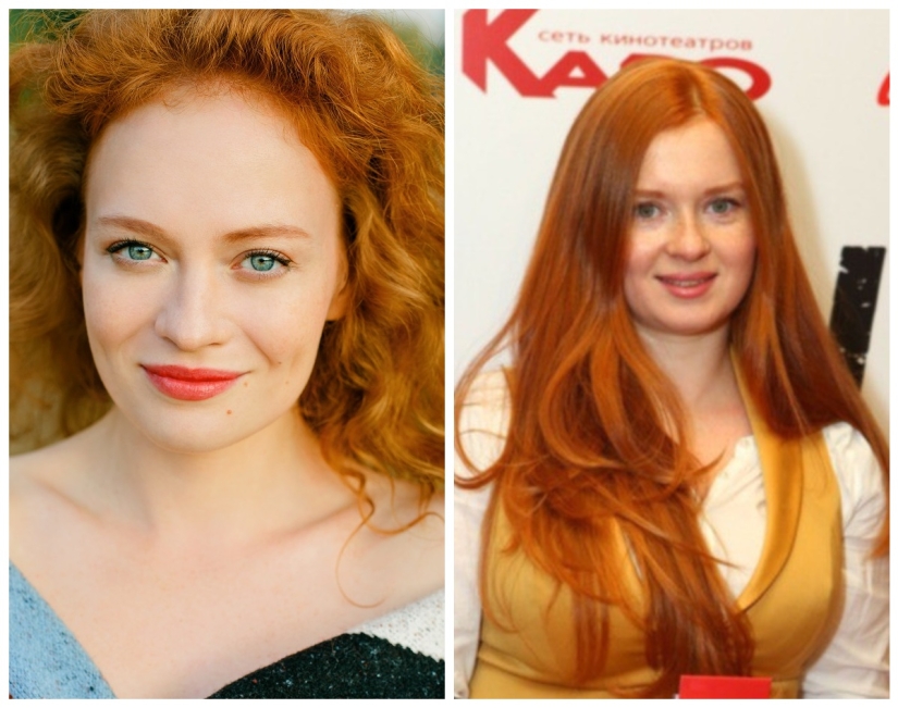 Find five differences: 10 Russian stars who are very similar to each other Find five differences: 10 Russian stars who are very similar to each other