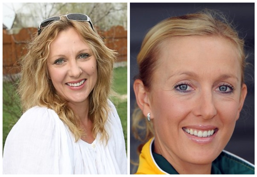 Find five differences: 10 Russian stars who are very similar to each other Find five differences: 10 Russian stars who are very similar to each other