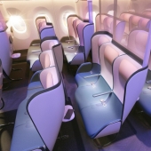 Flights after the pandemic: how can airplane cabins look like with a new protective design