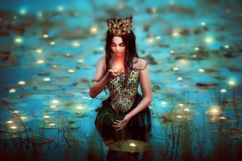 Forest Princess and mermaids: Perm photographer takes fabulous beauties in the forests of the Kama region