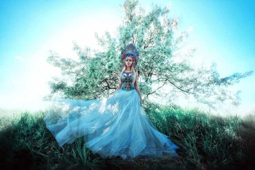 Forest Princess and mermaids: Perm photographer takes fabulous beauties in the forests of the Kama region