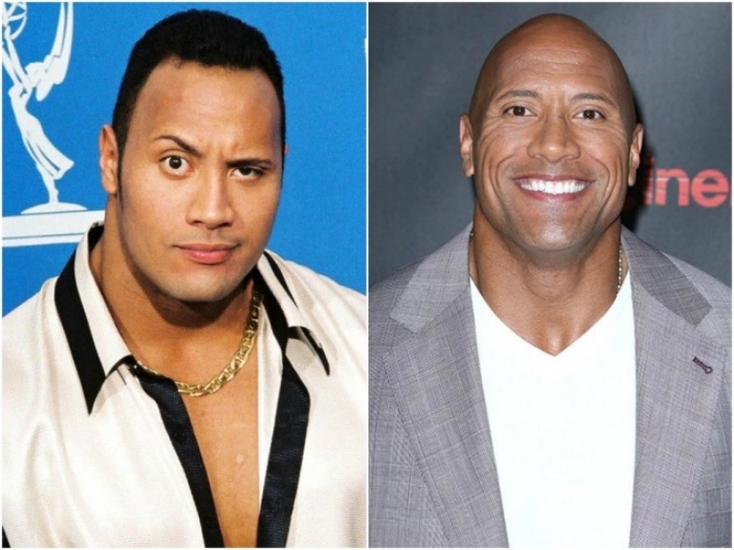 Former density: what did the star actors look like before they shone bald
