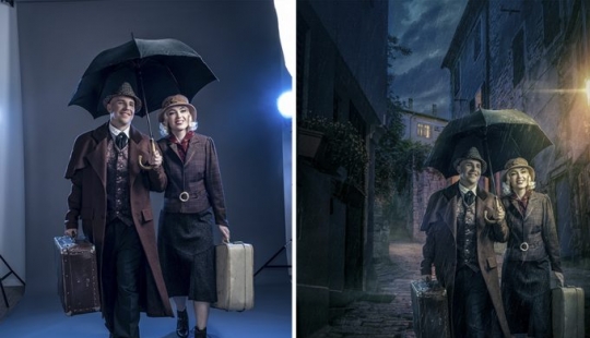 Fotógrafo transforma tomas de la vida real en mundos fantásticos Fotógrafo transforma tomas de la vida real en mundos fantásticos