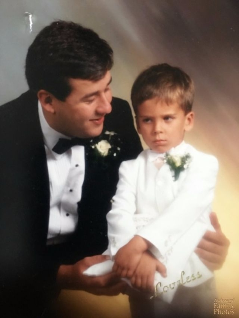 Fotos de bodas sin éxito que sería una pena mostrar a los futuros hijos