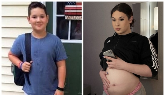 From a young man to a young mother: an 18-year-old American became pregnant, despite the fact that he was born a boy From a young man to a young mother: an 18-year-old American became pregnant, despite the fact that he was born a boy