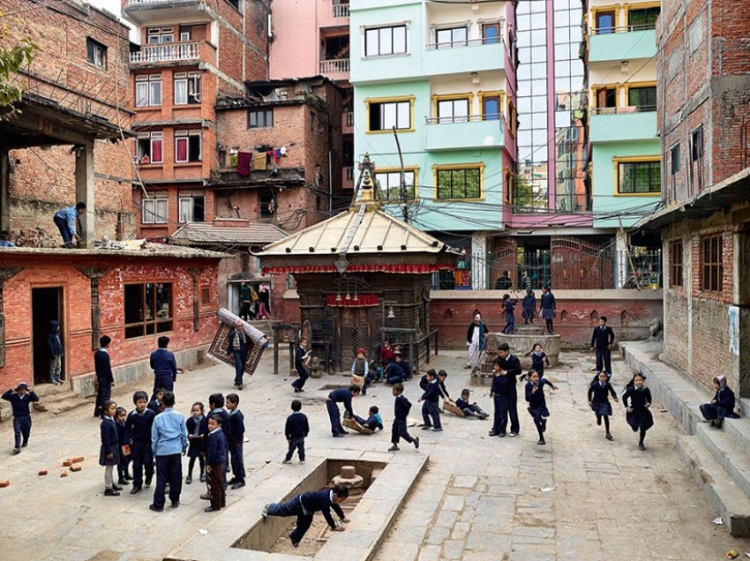 From Moscow to Bhutan: what school playgrounds look like in different countries