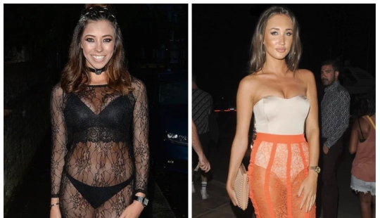 From the bottom to the top: a new star trend - underwear as an evening outfit From the bottom to the top: a new star trend - underwear as an evening outfit