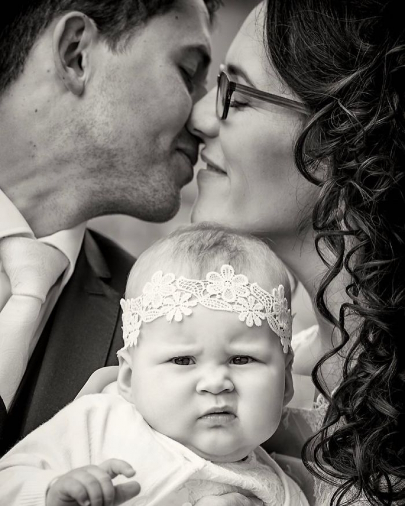 Funny emotions of children at weddings Funny emotions of children at weddings