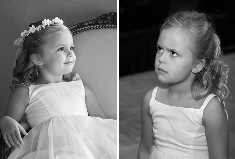 Funny emotions of children at weddings Funny emotions of children at weddings