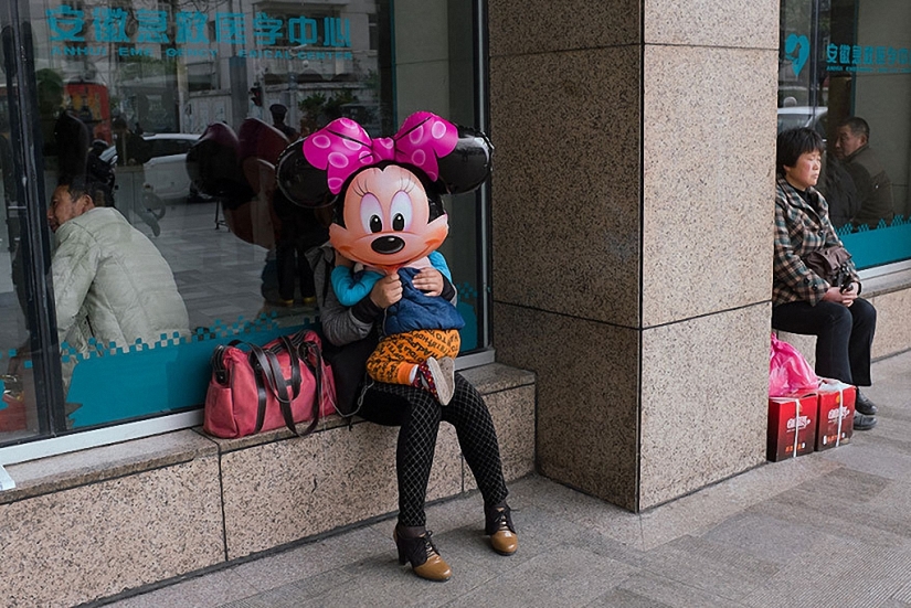 Funny street photos from China