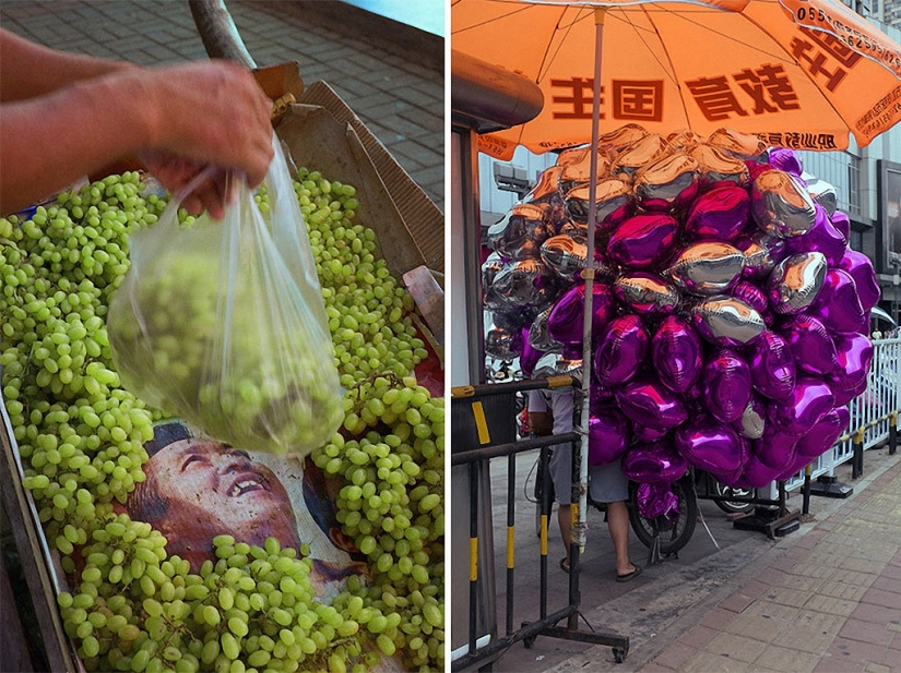 Funny street photos from China