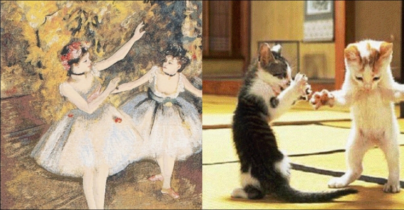 Gatos y arte