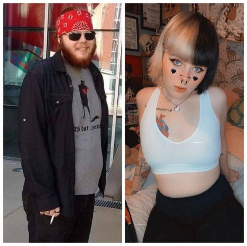 Gender is not a sentence: 22 photos of transgender people before and after sex change Gender is not a sentence: 22 photos of transgender people before and after sex change