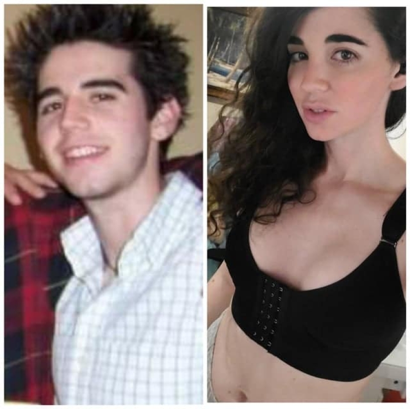 Gender is not a sentence: 22 photos of transgender people before and after sex change Gender is not a sentence: 22 photos of transgender people before and after sex change