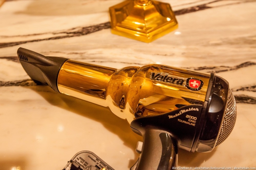 Gold for sheikhs and oligarchs: the most expensive room in the seven-star Burj Al Arab Hotel