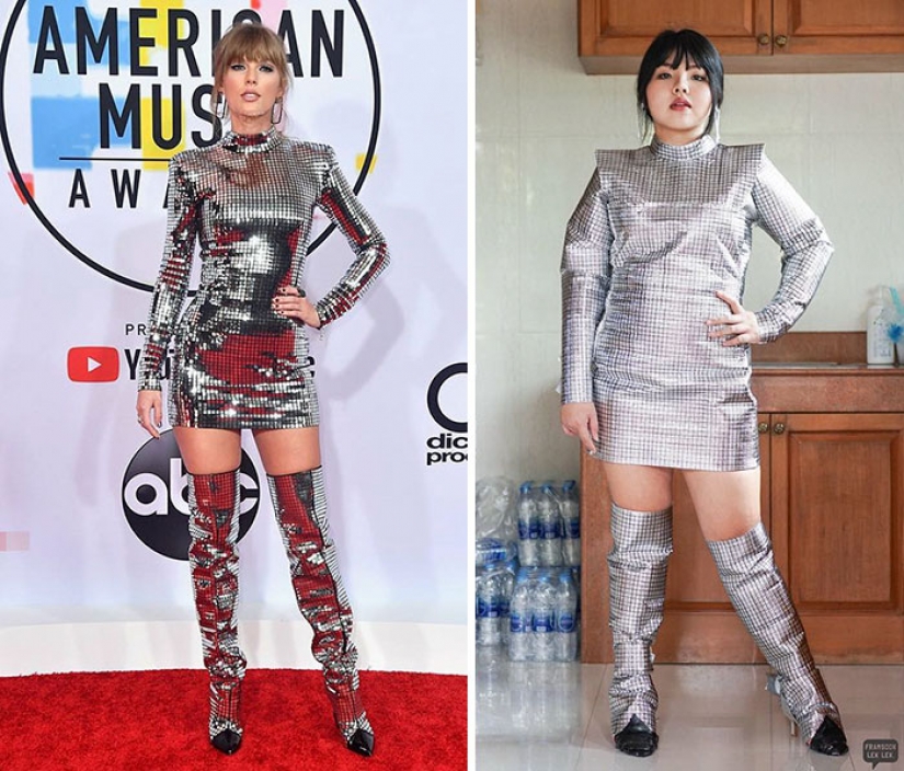 Gordita en secreto y comestibles cosplay