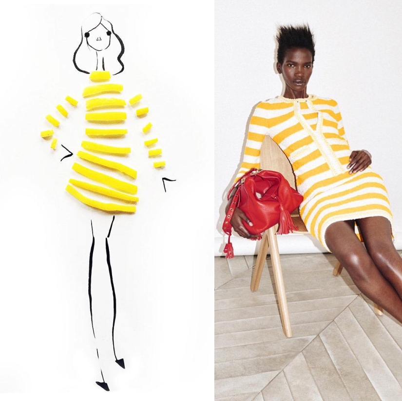 Gretchen Rohrs' Hunger Games: 14 delicious Fashion sketches