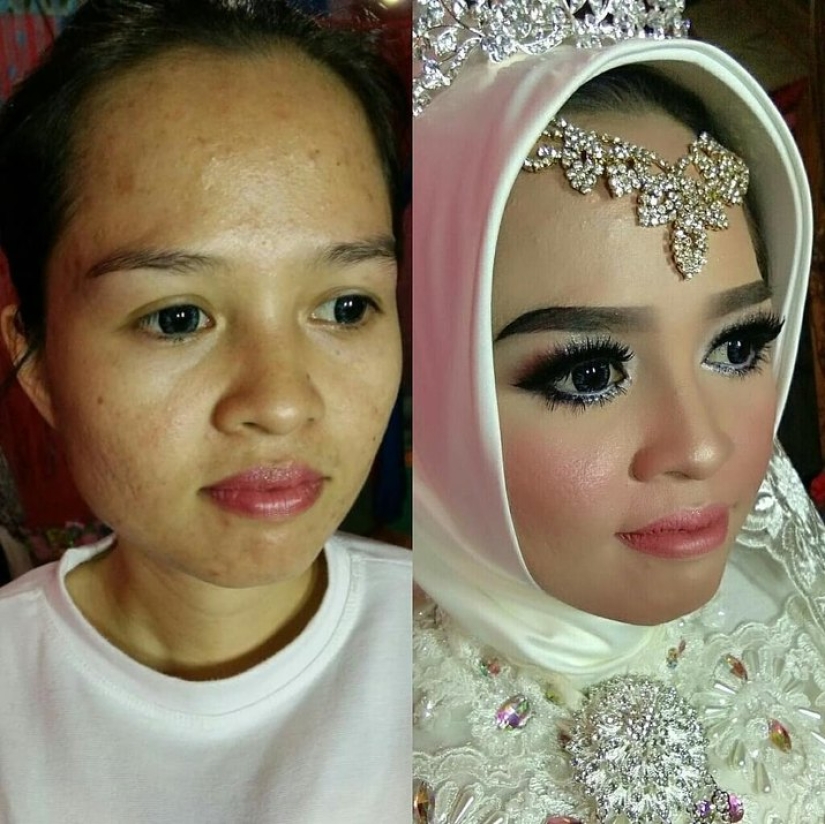 Hell of a wedding: how to paint brides for a photo shoot in Asia