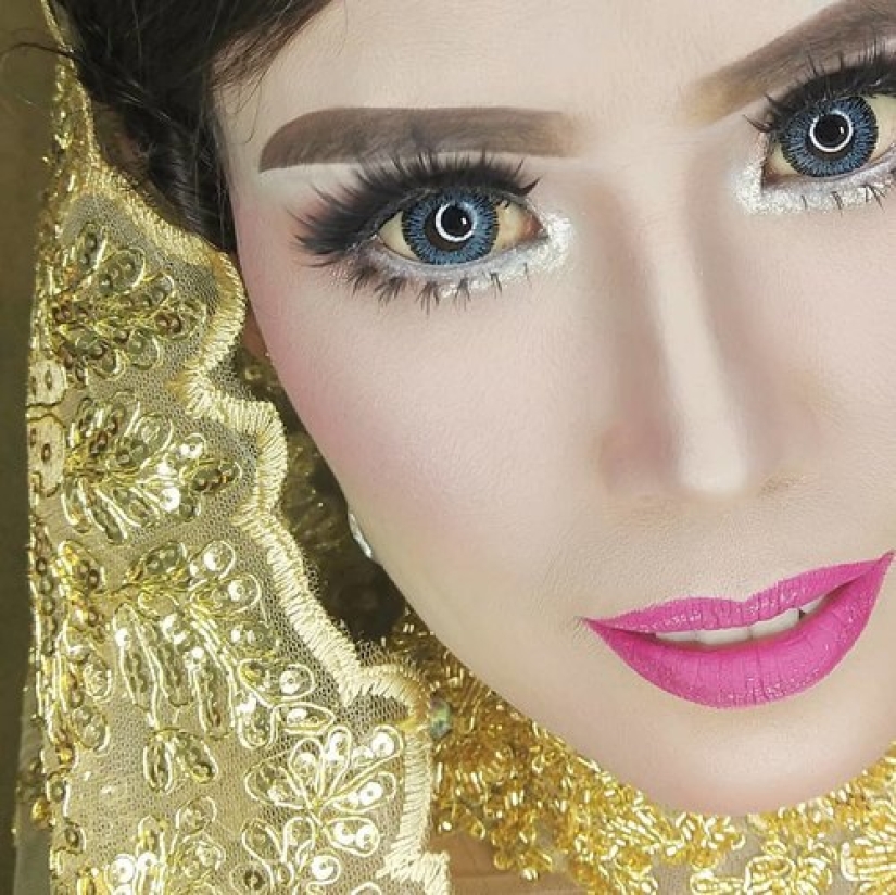 Hell of a wedding: how to paint brides for a photo shoot in Asia