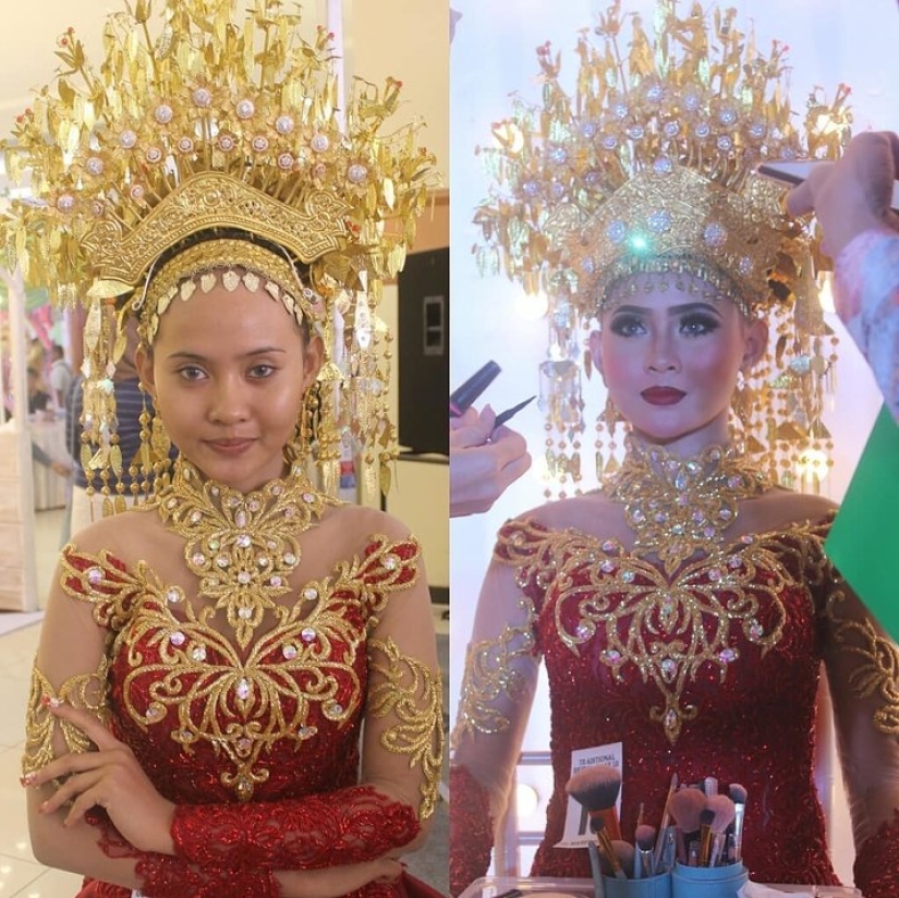 Hell of a wedding: how to paint brides for a photo shoot in Asia