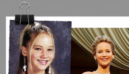 Hollywood stars in childhood and now