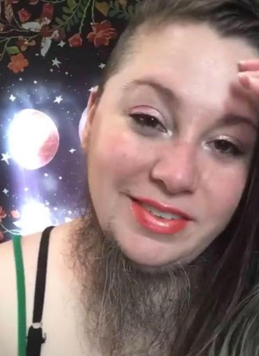 Hottabych, ¿eres tú? ¿Por qué una chica con barba está orgullosa de su vello facial grueso