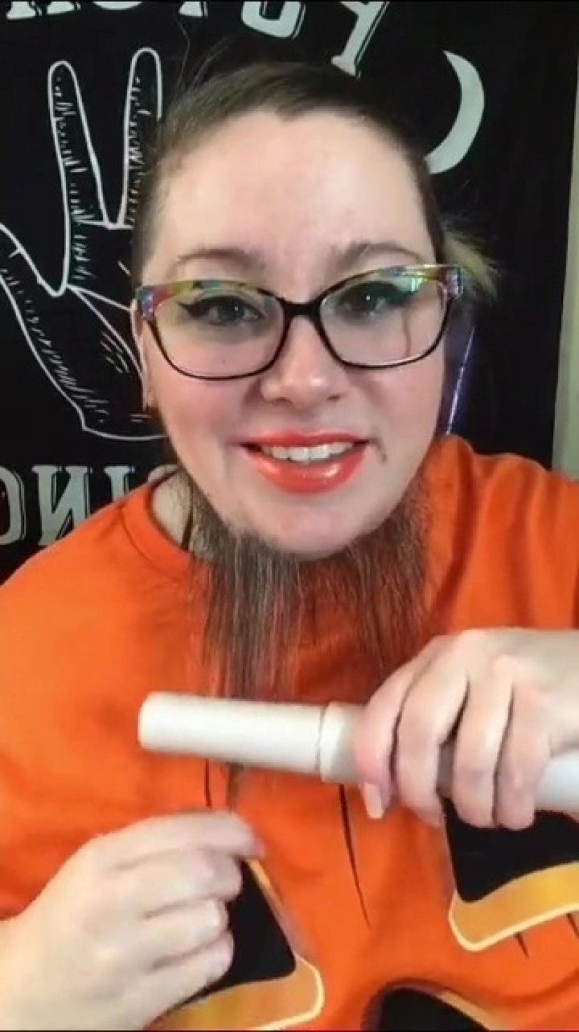 Hottabych, ¿eres tú? ¿Por qué una chica con barba está orgullosa de su vello facial grueso