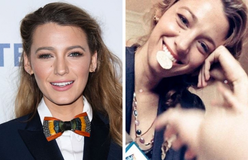 How 15 celebrities look in professional and home photos without filters