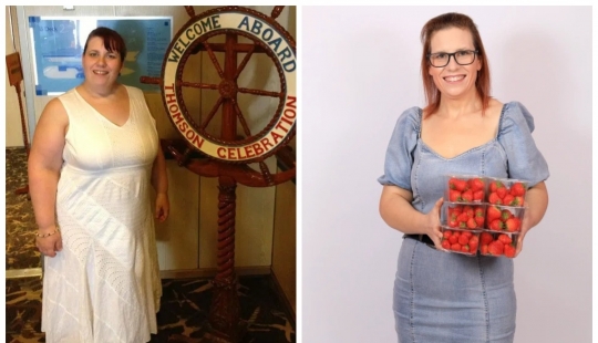 How a British woman lost 64 kilos by eating 6 packages of strawberries a day How a British woman lost 64 kilos by eating 6 packages of strawberries a day