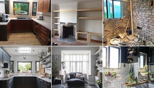 How a married couple from Britain independently remodeled their 1930s house