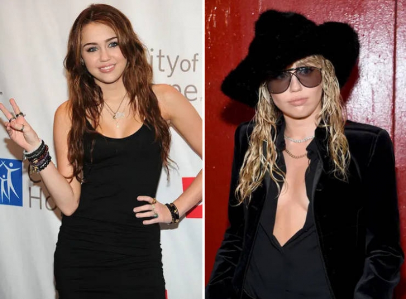 How celebrities have changed in the last 10 years