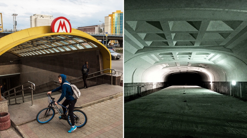 How do the residents of Omsk use their only metro station? How do the residents of Omsk use their only metro station?