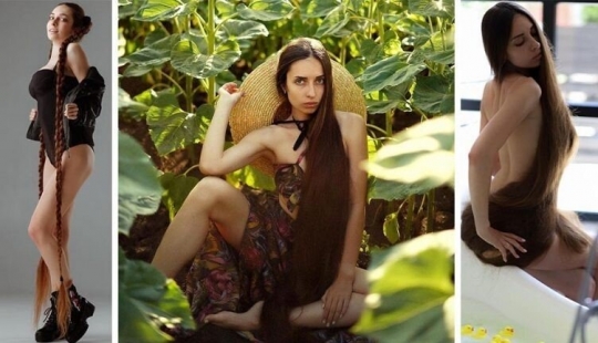 How does the Ukrainian Rapunzel Alyona Anufrieva, who works as a lawyer, live? How does the Ukrainian Rapunzel Alyona Anufrieva, who works as a lawyer, live?