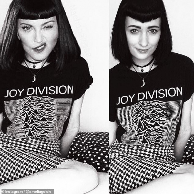 How Madonna stole the body of a young girl