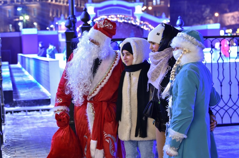 How Moscow was decorated for the New Year 2022