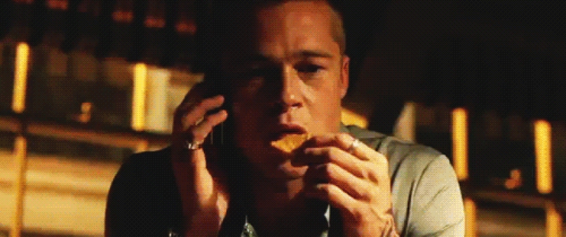 How much was eaten by brad pitt, the success of the film: "research", a Reddit user