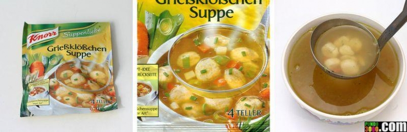 How to lie packaging