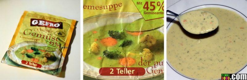 How to lie packaging