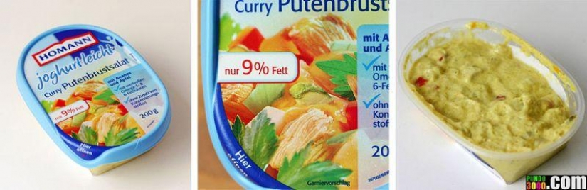 How to lie packaging