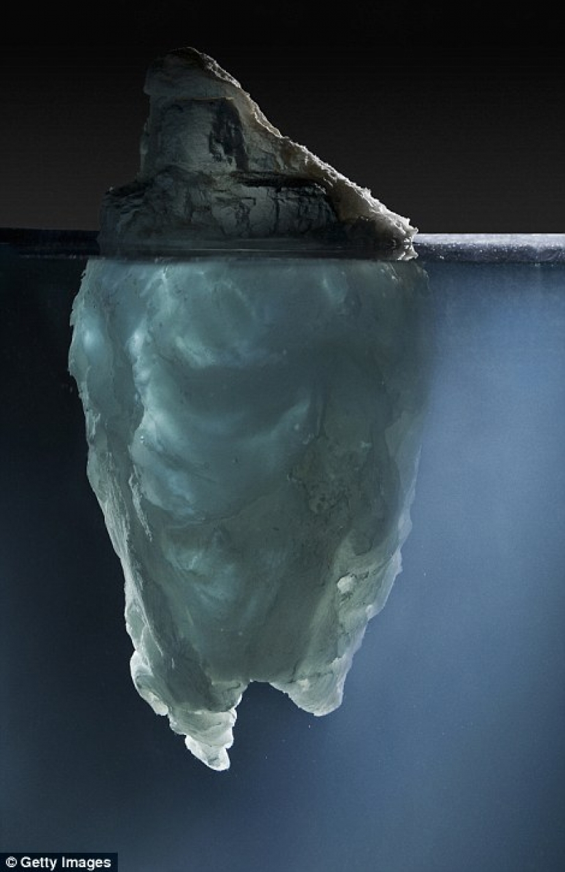 How to look like the most ancient in the world of icebergs